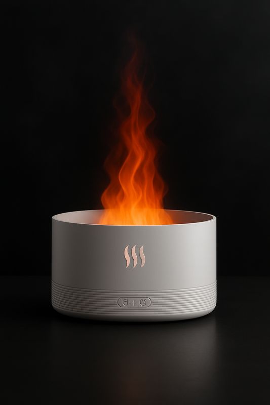 HUMIDIFICADOR AROMÁTICO EFECTO FUEGO LED
